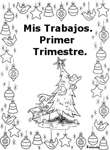 Marcos para portadas de trabajos - Imagui