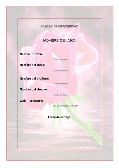 CARATULAS EN WORD