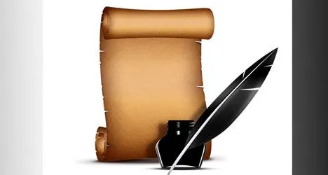 Plantilla de Pergamino PSD Gratis | Plantilla Plantilla de Pergamino PSD Gratis | Plantilla