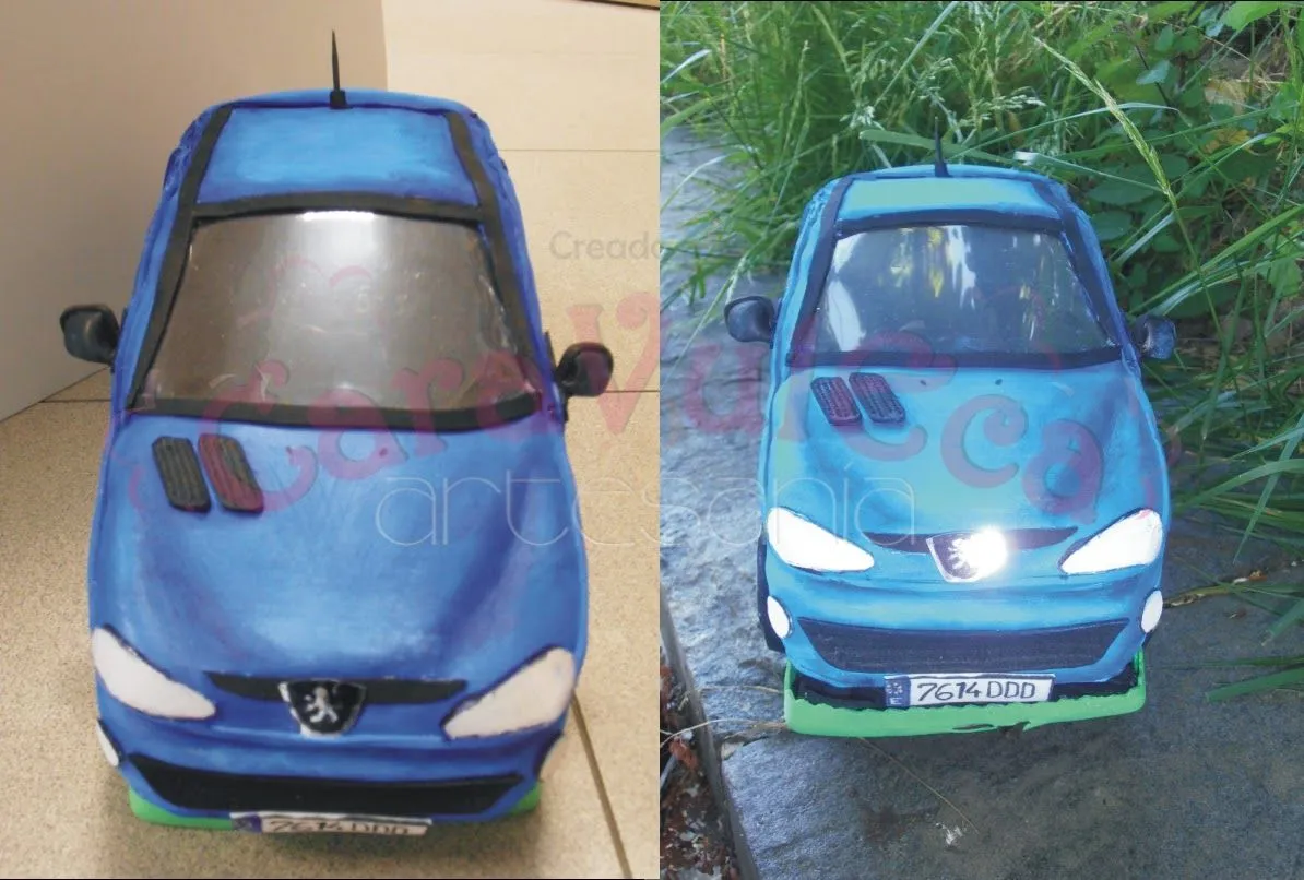 Como hacer coches de goma eva - Imagui