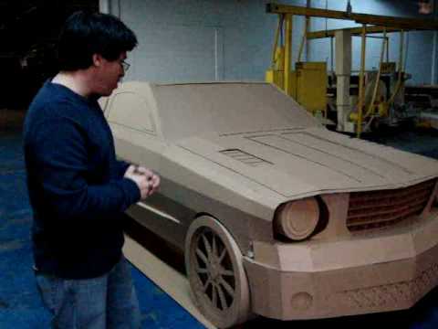 CARBOARD MUSTANG - YouTube