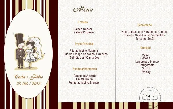 Cardápio - Menu Sanfonado | Arte para Imprimir | Elo7 Cardápio - Menu Sanfonado | Arte para Imprimir | Elo7