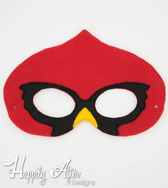 Cardenal aves máscara diseño del bordado máscara de pájaro - Etsy México Cardenal aves máscara diseño del bordado máscara de pájaro - Etsy México