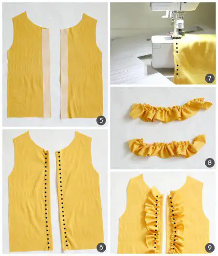 Como hacer un cardigan con volados | Todo Manualidades