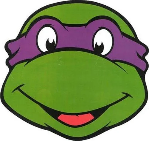 Careta cartón Donatello Tortuga Ninja™ : Máscaras, y disfraces ...