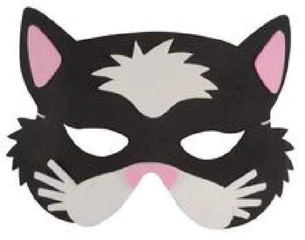 Careta de gato para imprimir - Imagui