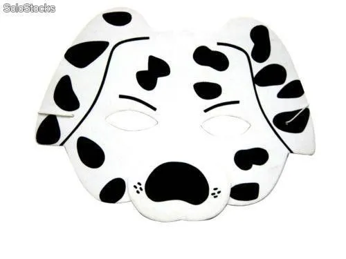 Careta mascara de perrito dalmata