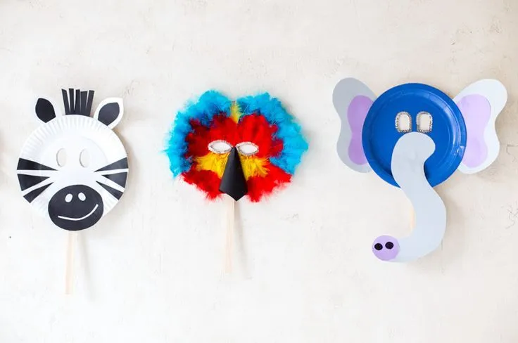 Caretas-animales-con-platos-22 | Niños + espacios cool +party + ... Caretas-animales-con-platos-22 | Niños + espacios cool +party + ...