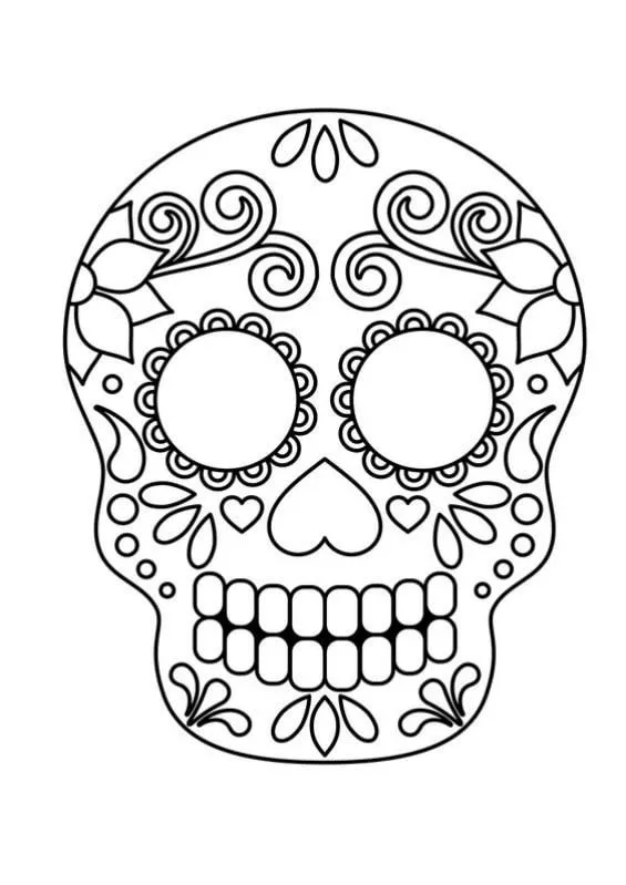 Caretas de calaveras Mexicanas - Manualidades fáciles y coloridas | Manualidades On Caretas de calaveras Mexicanas - Manualidades fáciles y coloridas | Manualidades On