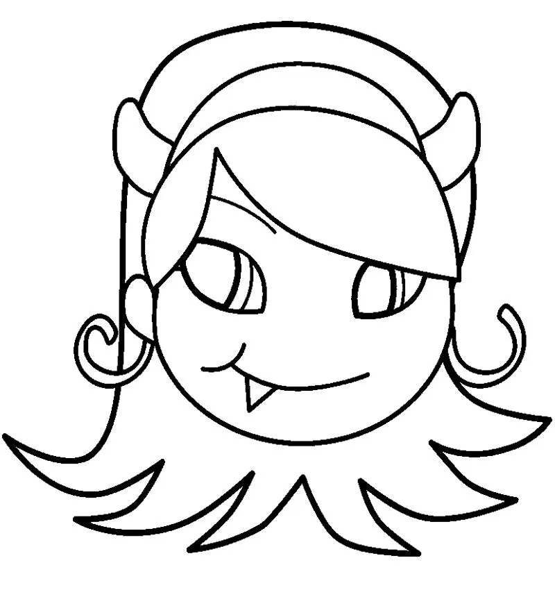 Caretas de Halloween para imprimir , pintar y colorear Caretas de Halloween para imprimir , pintar y colorear