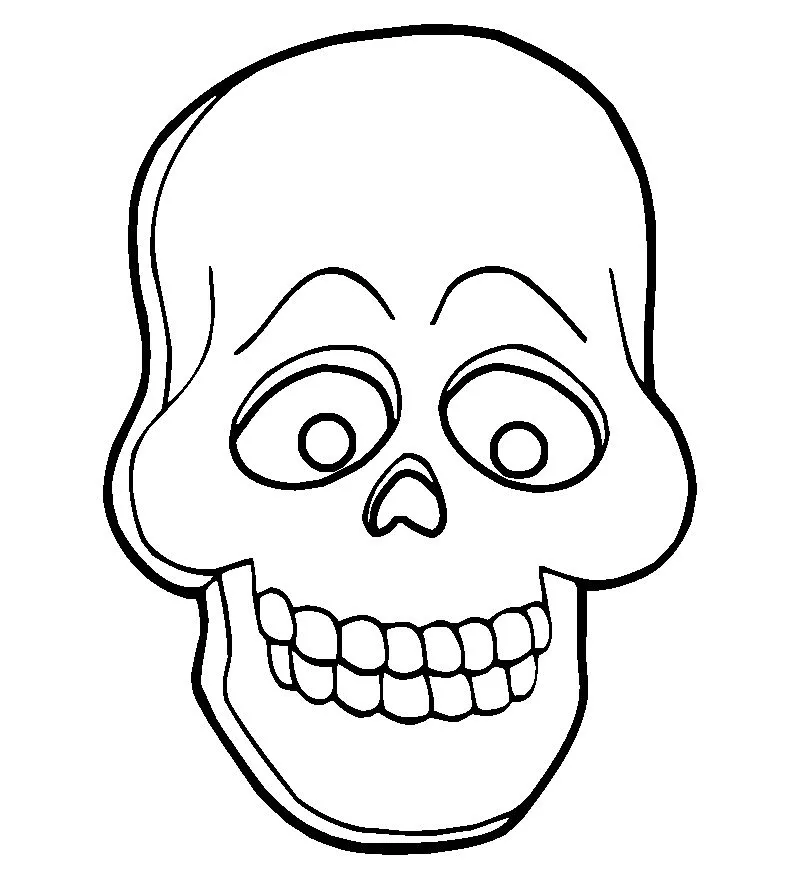 Caretas de Halloween para imprimir , pintar y colorear Caretas de Halloween para imprimir , pintar y colorear