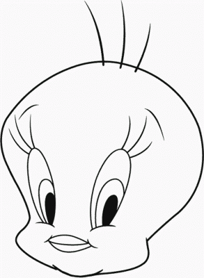 Dibujos animados para colorear: Piolin para colorear Dibujos animados para colorear: Piolin para colorear