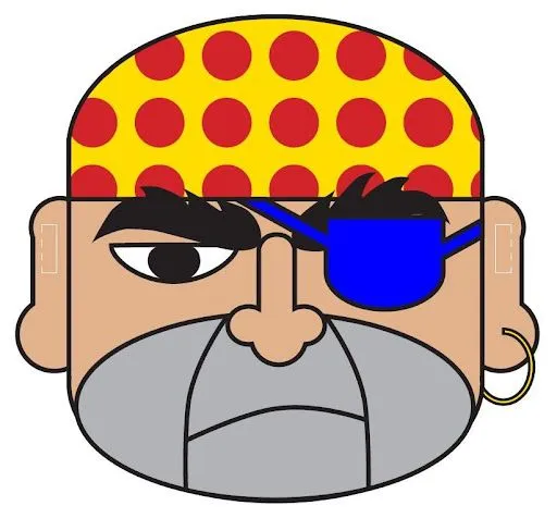 CARETAS DE PIRATAS PARA IMPRIMIR | infantil 2.0 CARETAS DE PIRATAS PARA IMPRIMIR | infantil 2.0
