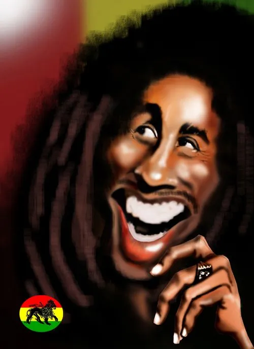 Caricatura Bob Marley by LEANDROFCA on DeviantArt