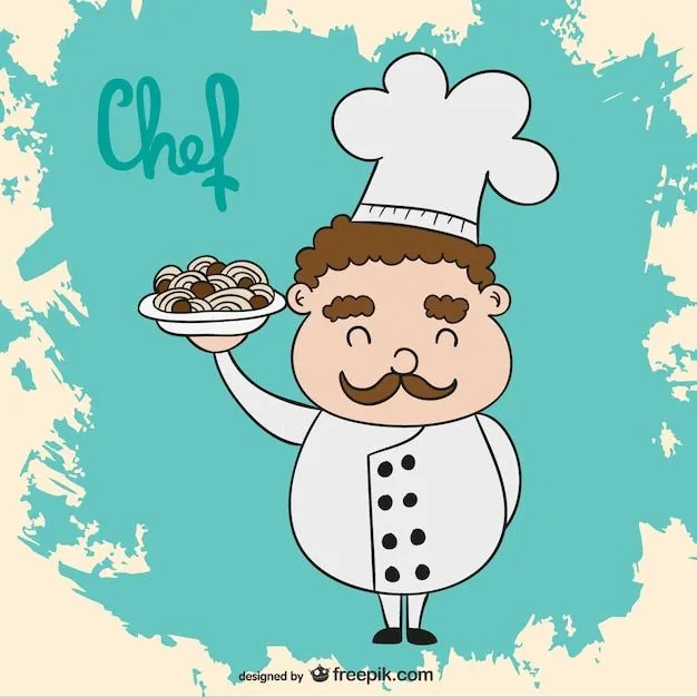 Caricatura de chef | Descargar Vectores gratis Caricatura de chef | Descargar Vectores gratis
