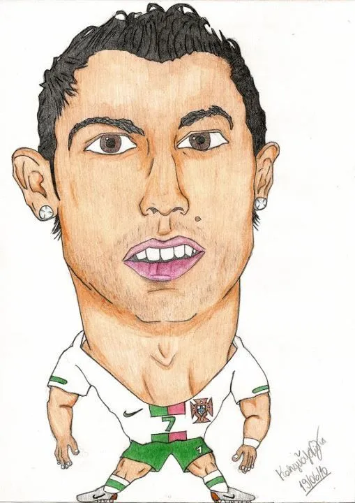 Caricaturas cr7 - Imagui