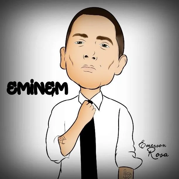 Caricatura que fiz do mestre @eminem ! Primeira... - EMERSONROSAMC