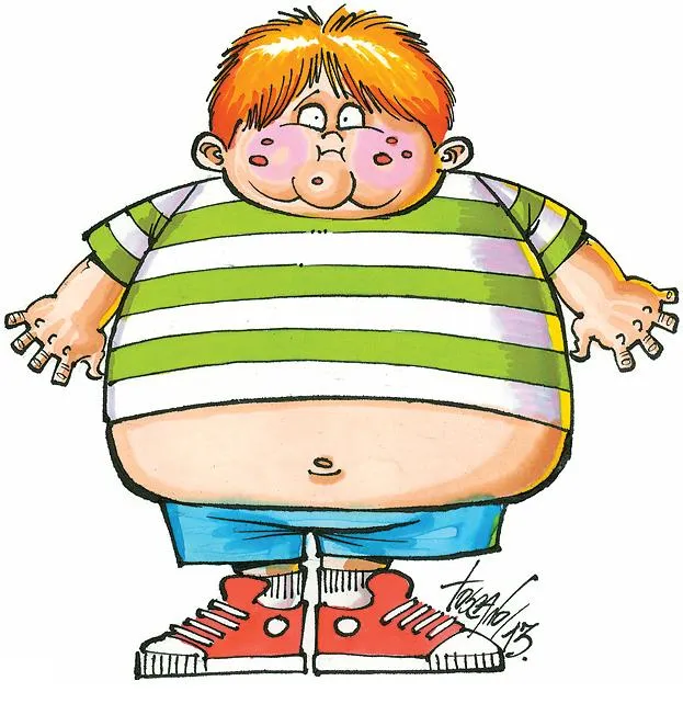 Gordos de caricaturas - Imagui