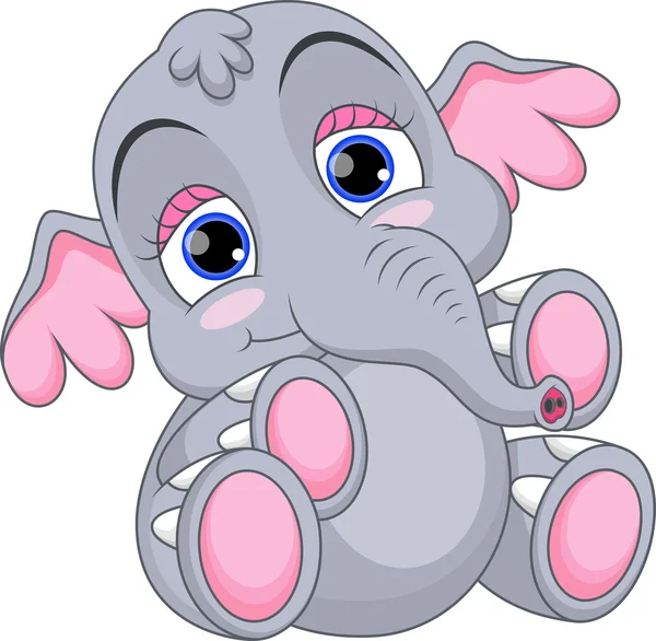 Caricatura lindo bebé elefante — Vector stock © irwanjos2 #38693589 Caricatura lindo bebé elefante — Vector stock © irwanjos2 #38693589