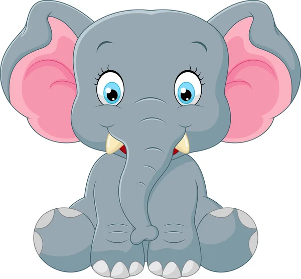 Caricatura lindo bebé elefante — Vector stock © tigatelu #72455901 Caricatura lindo bebé elefante — Vector stock © tigatelu #72455901