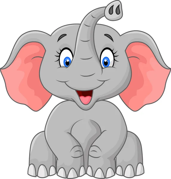 Caricatura lindo elefante sentado — Vector stock © tigatelu #70908029 Caricatura lindo elefante sentado — Vector stock © tigatelu #70908029