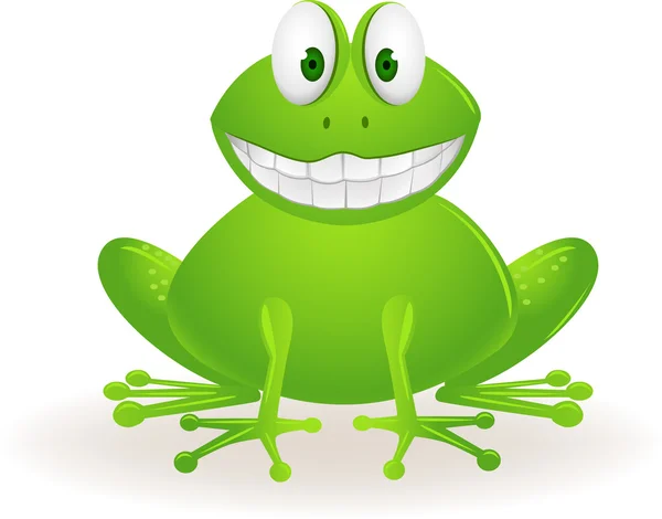 Caricatura lindo rana — Vector stock © dagadu #5858098 Caricatura lindo rana — Vector stock © dagadu #5858098