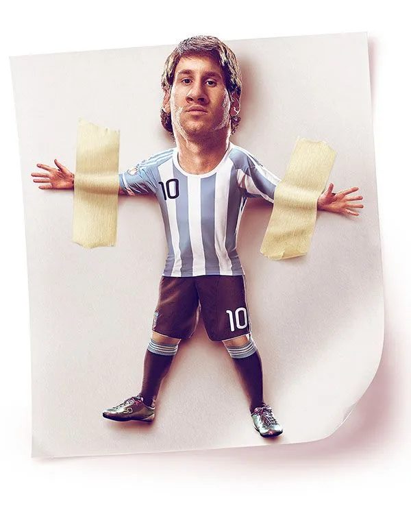 Caricatura-Messi-German- ...