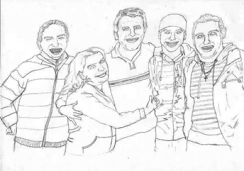 Caricatura da Minha Familia by KahyuaVieira on DeviantArt Caricatura da Minha Familia by KahyuaVieira on DeviantArt