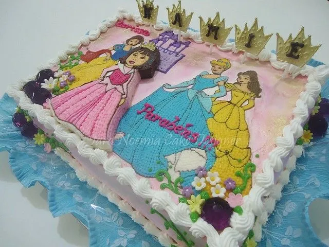 Caricatura da Namie com as Princesas | Flickr - Photo Sharing!
