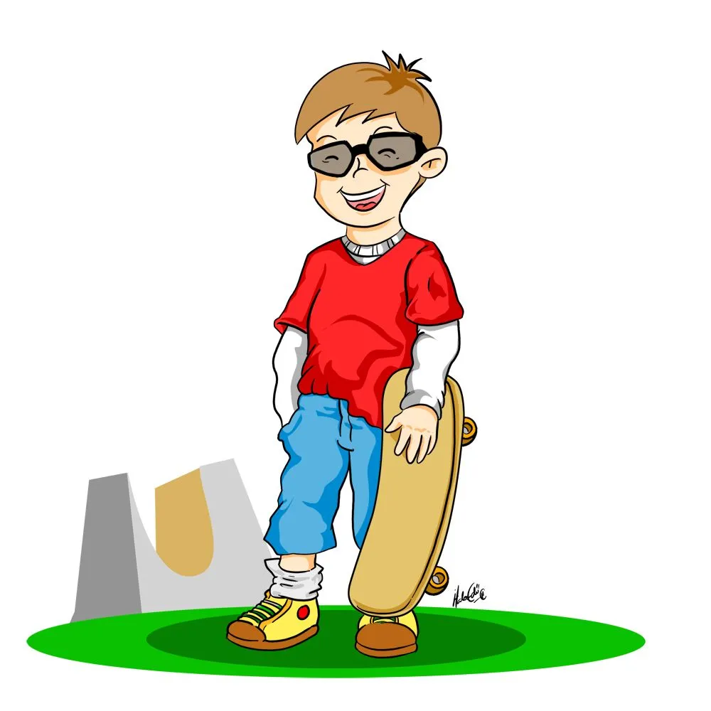 Imagenes niño caricatura - Imagui