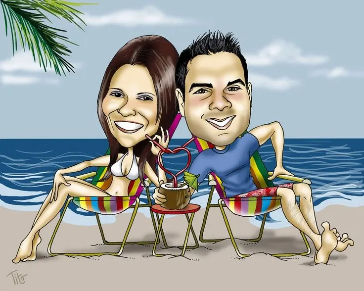 Caricatura en la playa | Caricaturas | Pinterest Caricatura en la playa | Caricaturas | Pinterest