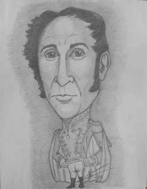 Caricatura de simon bolivar - Imagui