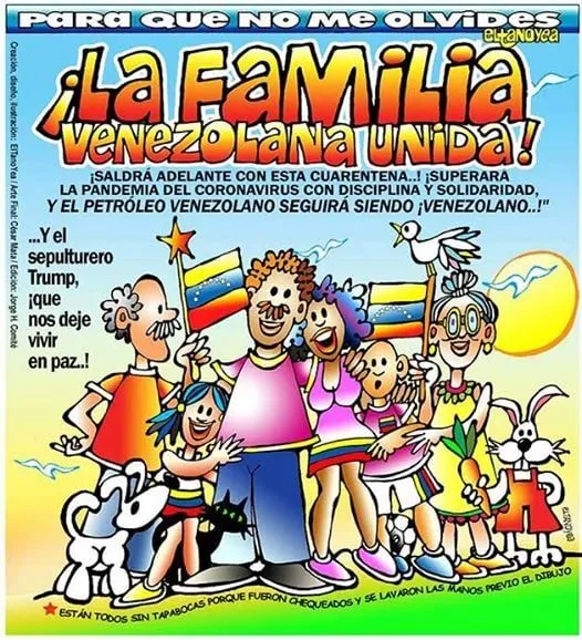 Caricatura de El Tano Yea... familia unida