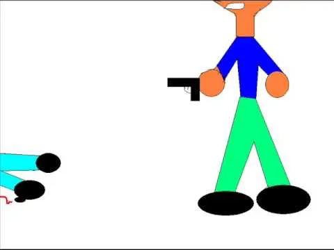 caricatura violenta la muerte de pablo - YouTube