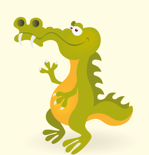 Cocodrilos de caricaturas - Imagui