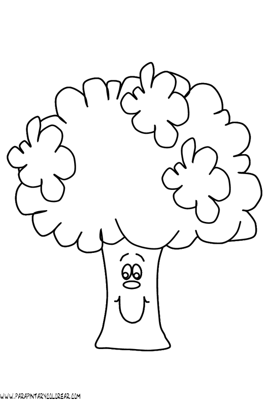 Arboles en dibujos coloreados - Imagui