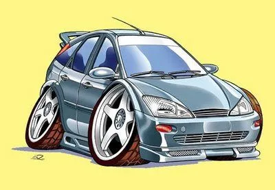 Caricaturas de carros tuning - Imagui