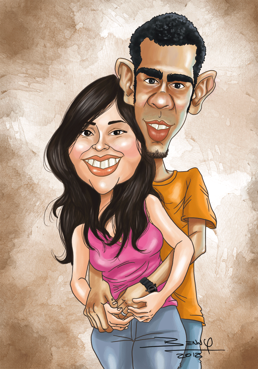Caricaturas de parejas enamoradas - Imagui