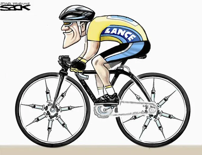 Ciclistas caricaturas - Imagui