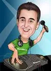 Caricaturas de DJ