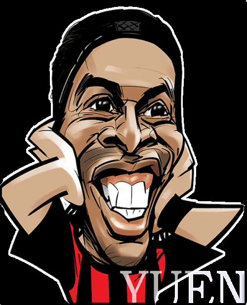 Caricaturas de Futbolistas, Ronaldinho: Nacionalidad: Brasileña ... Caricaturas de Futbolistas, Ronaldinho: Nacionalidad: Brasileña ...
