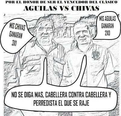 CARICATURAS: POR EL HONOR DE VENCER AMERICA VS CHIVAS CARICATURAS: POR EL HONOR DE VENCER AMERICA VS CHIVAS