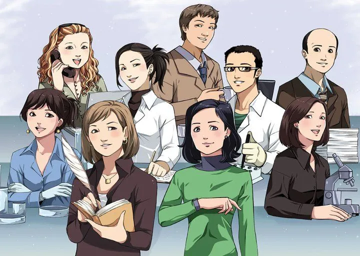 CARICATURAS MANGA DE CIENTÍFICOS | KAMIKAZE FACTORY BLOG CARICATURAS MANGA DE CIENTÍFICOS | KAMIKAZE FACTORY BLOG