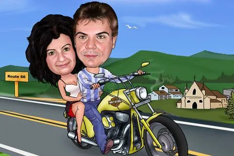 Caricaturas de motos - Imagui