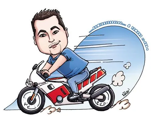 Caricaturas de motos - Imagui