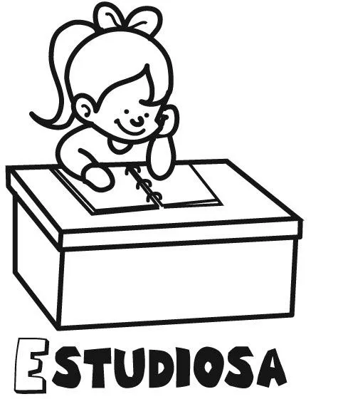 Caricaturas de un niño estudiando - Imagui