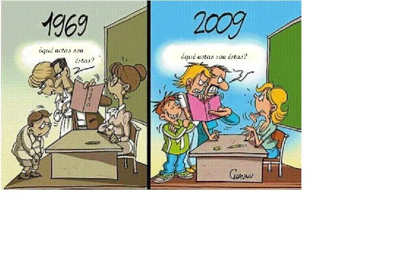 Niños en la escuela en caricatura - Imagui