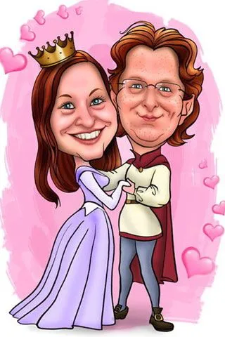 Caricaturas de parejas de enamorados - Imagui