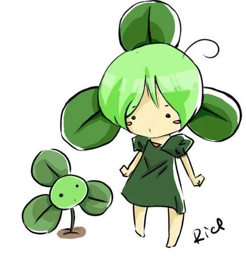Plantas en caricatura - Imagui