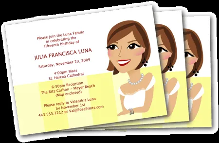 Caricaturas para quince años - Imagui